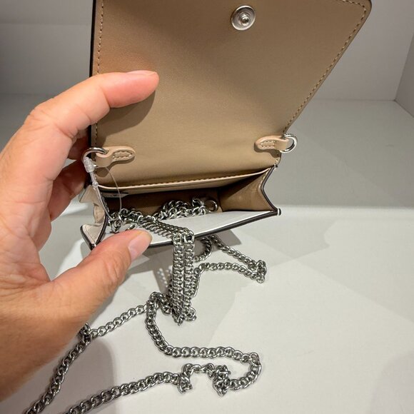 Coach Mini Wallet On A Chain With Cherry Print CDE98 - Picture 5 of 6